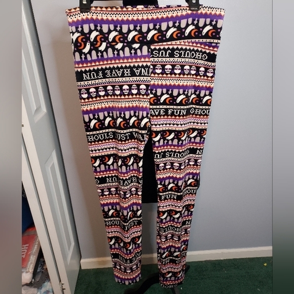 No Boundaries Halloween Pajama Pants Size Large (11-13) - Picture 2 of 6
